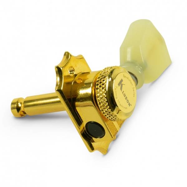 Kluson 3 Per Side Locking Revolution Series G-Mount Non-Collared