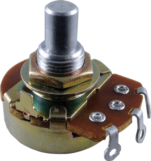 Hovedbilde Potmeter solidshaft 50K REVERSE LOG