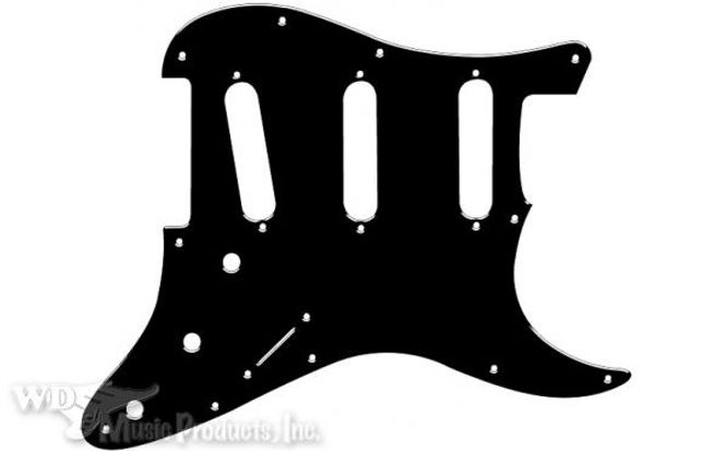 Hovedbilde Stratocaster Voodoo SSS - svart