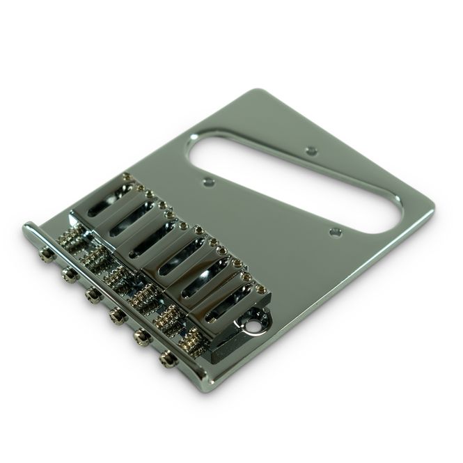 Hovedbilde Bridge for Fender Telecaster - Left Hand - krom