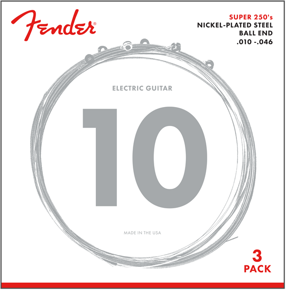Fender&reg; Super 250R - 3 pk