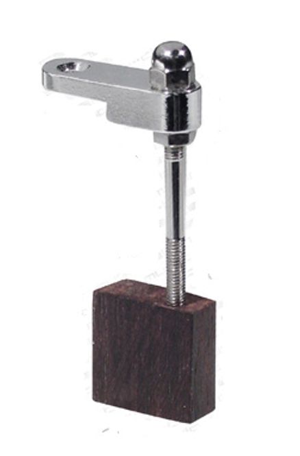 Hovedbilde Brakett for plekterbrett - mandolin - krom